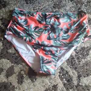 High-wait bikini bottoms